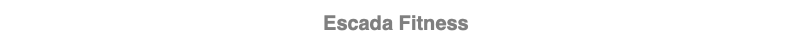 Escada Fitness